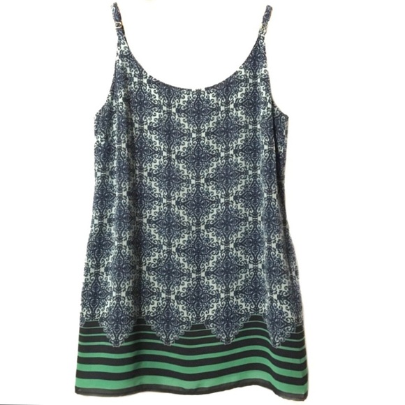 CAbi #107 Border Striped‎ Tank Size XS - Picture 2 of 8